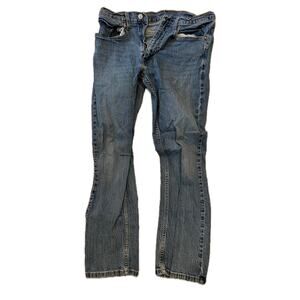 Levi's 505 Regular Straight Leg Jeans Mens 34x32